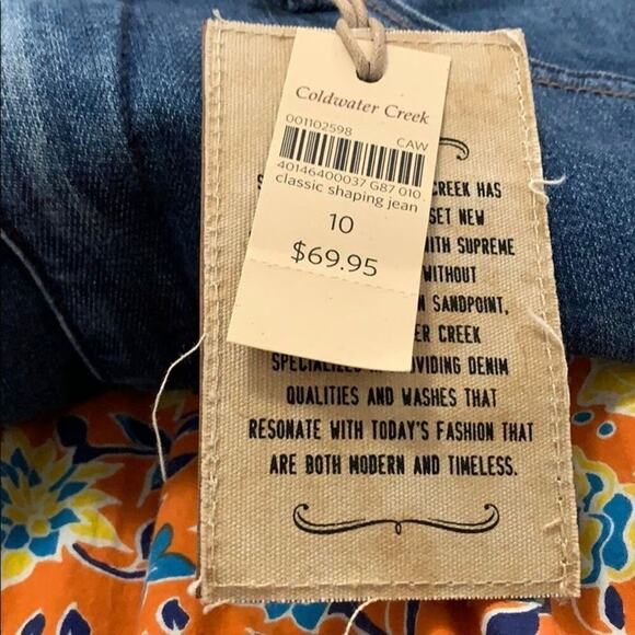 NWT COLDWATER CREEK CLASSIC FIT JEANS SIZE… - Picture 7 of 9